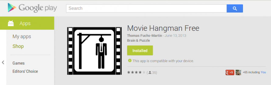movie hangman google play