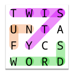 twisty word search logo