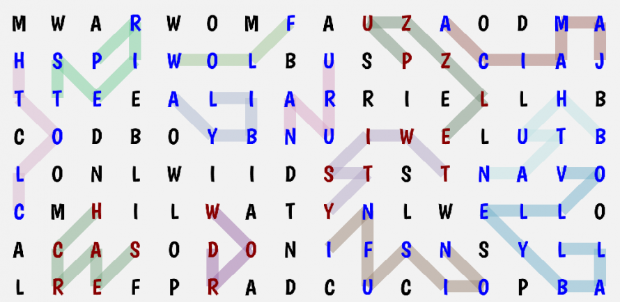 Twisty Word Search 2